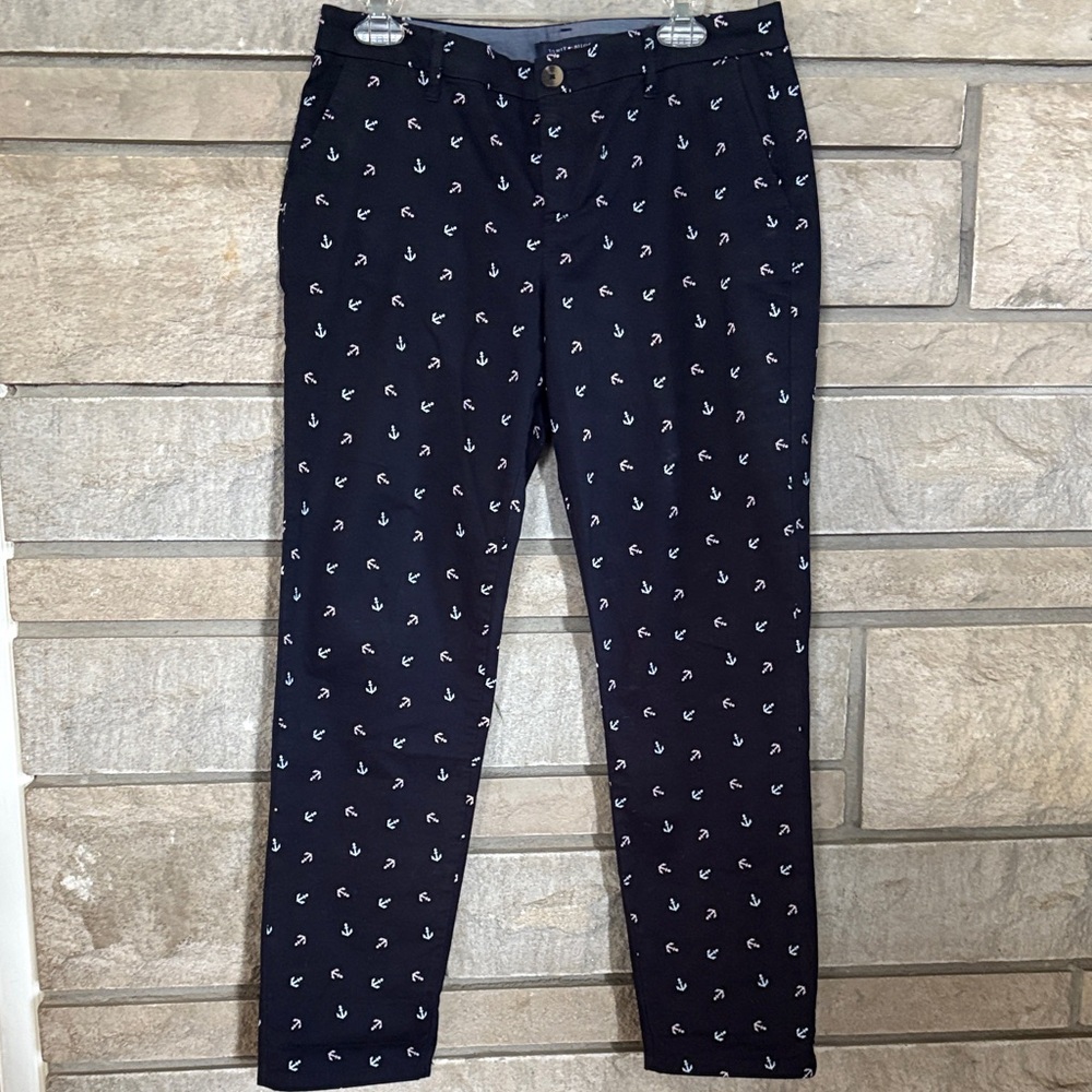 Tommy Hilfiger Navy Anchor Chinos